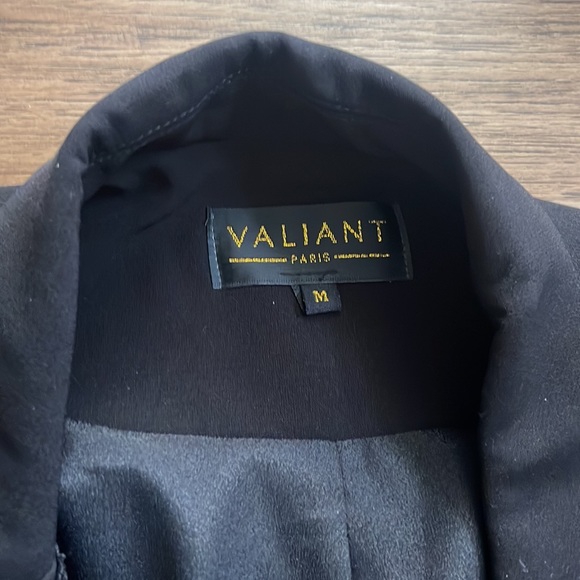 Black Valiant Blazer w/ Lace accents - Picture 4 of 5